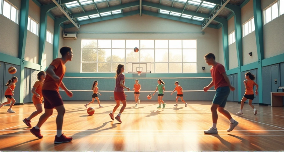 屋内球技のイメージ