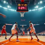 バスケの試合時間は何分?24秒ルールや3秒ルールなど「時間」に関するルール