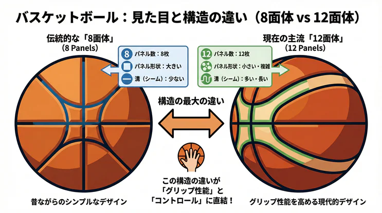 見た目と構造の違い