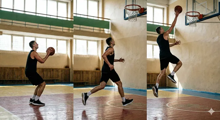 レイアップシュートのコツ！「1, 2」のステップと0ステップを解説